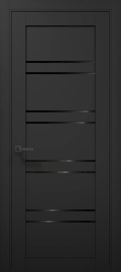 Міжкімнатні двері Папа Карло TETRA Т-01 (BLK)